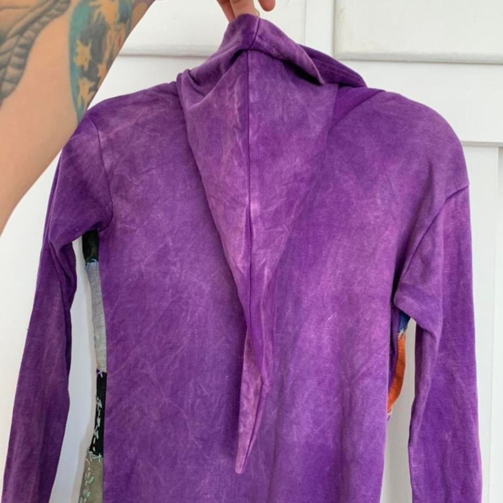 Vintage Patchwork Hoodie Jacket. - image 4